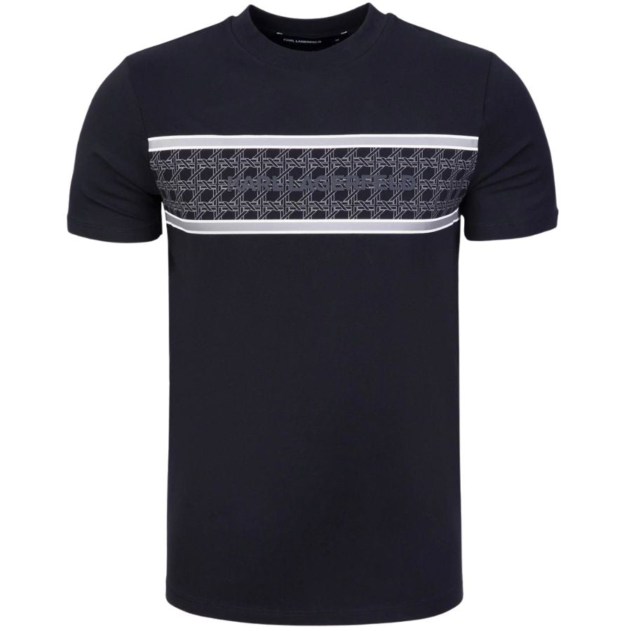 Karl Lagerfeld Contrast Panel T-shirt