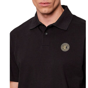 Just Cavalli Logo Patch Polo Shirt