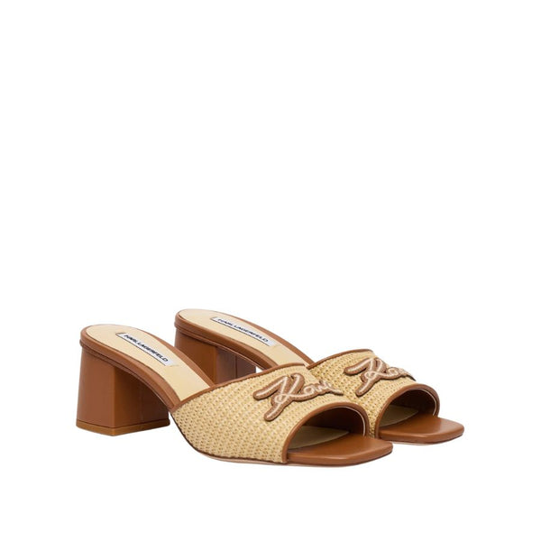 Karl Lagerfeld Signature Logo Heel