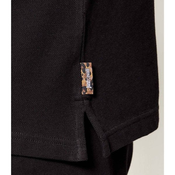 Just Cavalli Logo Patch Polo Shirt