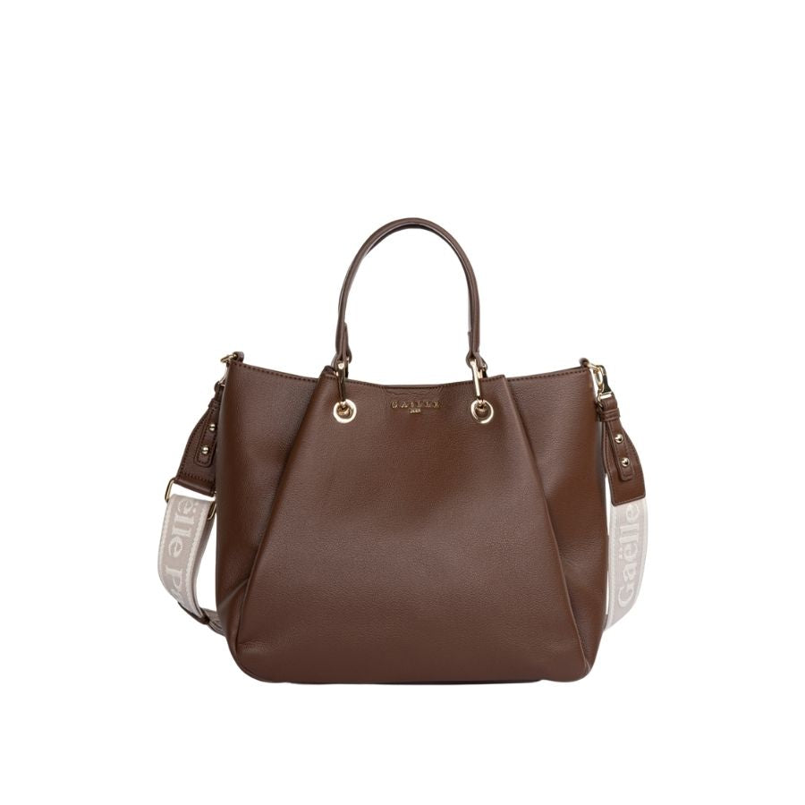 Gaëlle Paris tote bag with logo shoulder strap
