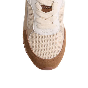 Gioseppo Suede Leather and Crochet