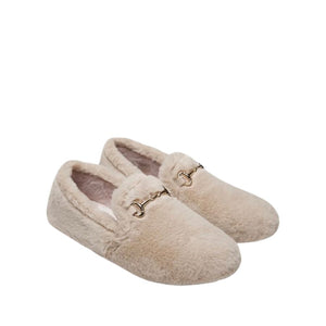 Macarena Faux Fur Loafer Slippers