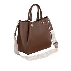 Gaëlle Paris tote bag with logo shoulder strap
