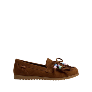 MTNG Kids’ Fringed Loafers with Beads