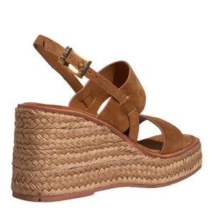 Santa Lolla Suede Wedge Sandal