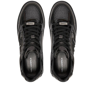Karl Lagerfeld KL Monogram Leather Sneakers