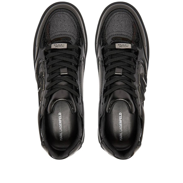 Karl Lagerfeld KL Monogram Leather Sneakers
