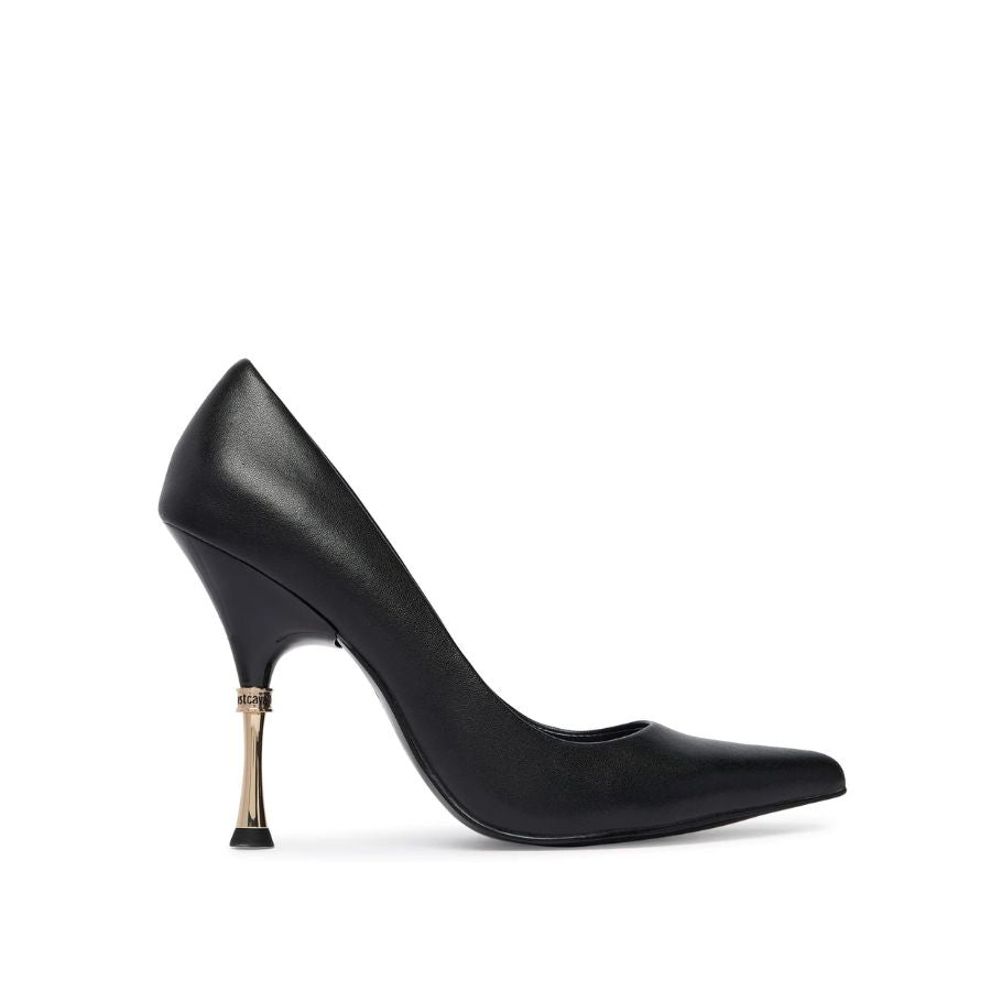 Just Cavalli Metallic Heel Pumps