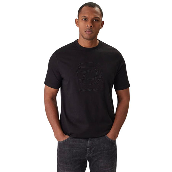 Karl Lagerfeld Embossed Logo T-shirt