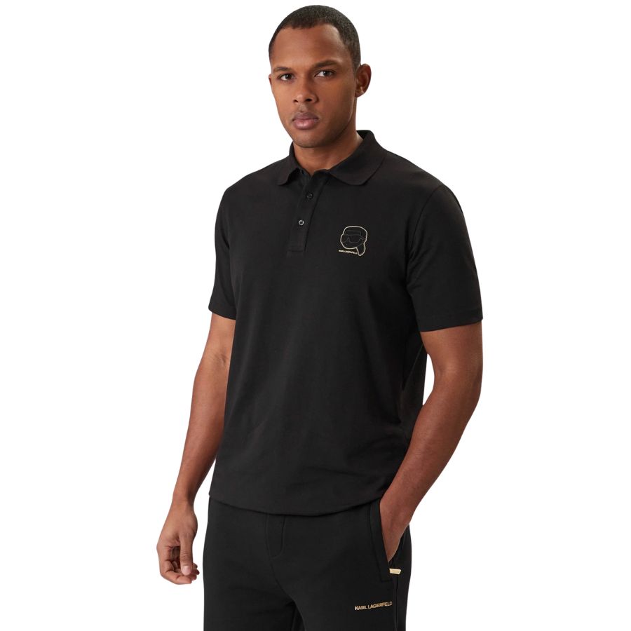 Karl Lagerfeld Minimalist Gold Logo