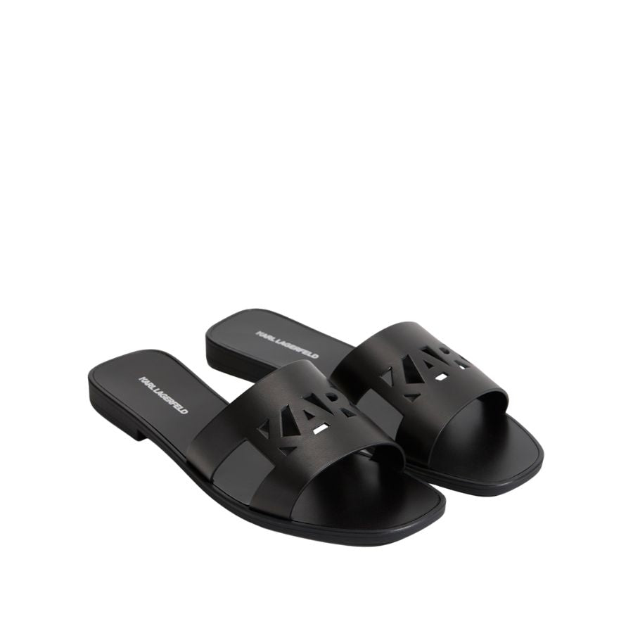 Karl Lagerfeld Cut-Out Slide