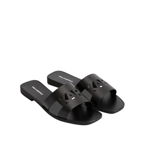 Karl Lagerfeld Cut-Out Slide