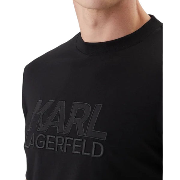 Karl Lagerfeld Logo Crewneck T-Shirt