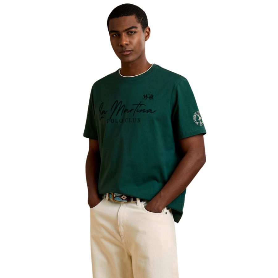 La Martina Heavy Jersey “Polo Club"
