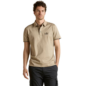 Aeronautica Militare Mercerized cotton polo shirt