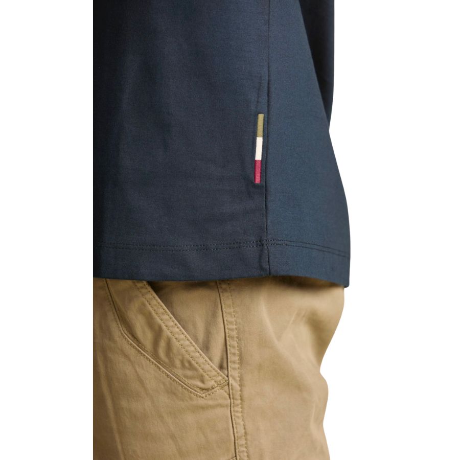 Aeronautica Militare Brushed cotton t-shirt with patch