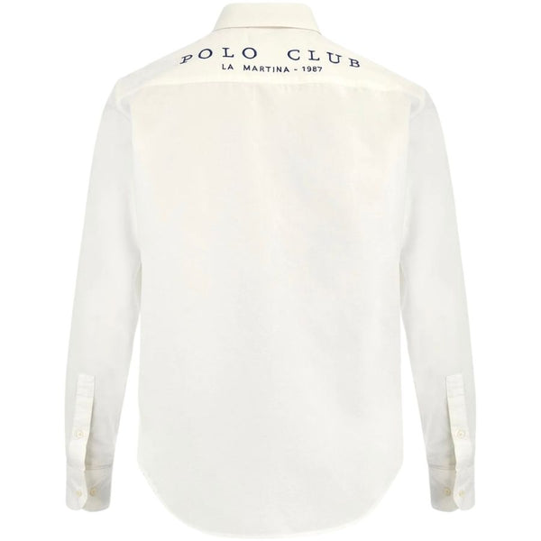 La Martina Oxford stretch shirt Polo Club
