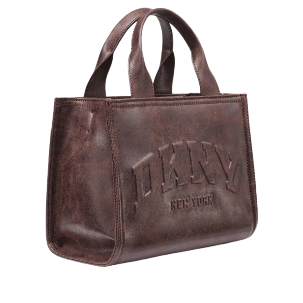DKNY Embossed Logo Tote Bag