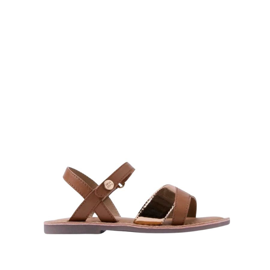 Gioseppo Metallic Strap Sandals