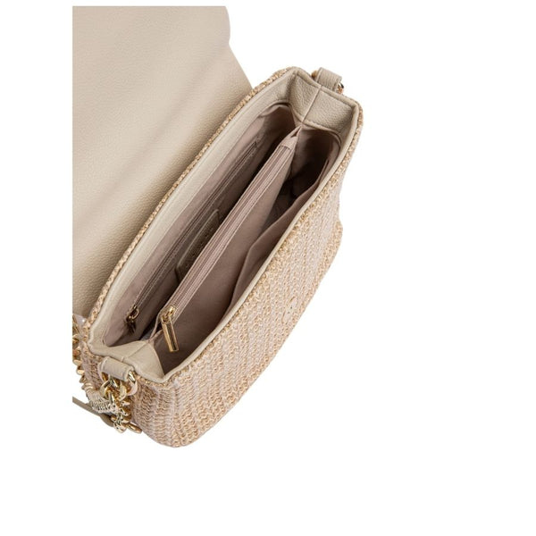 Gaëlle Paris woven crossbody bag with chain strap