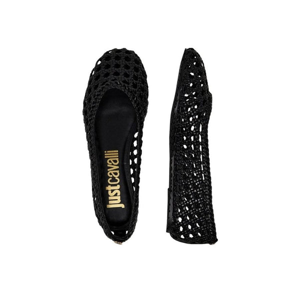 Just Cavalli Woven Ballet Flats