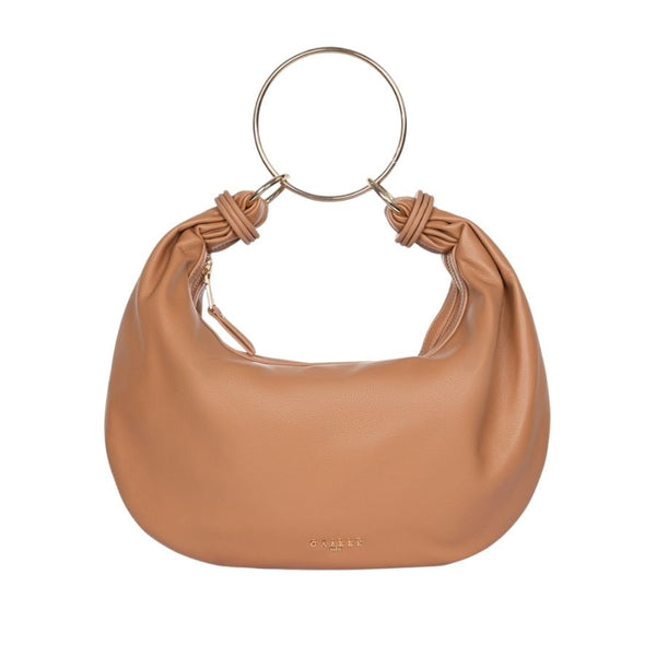 Gaëlle Paris hobo bag with metallic ring handle