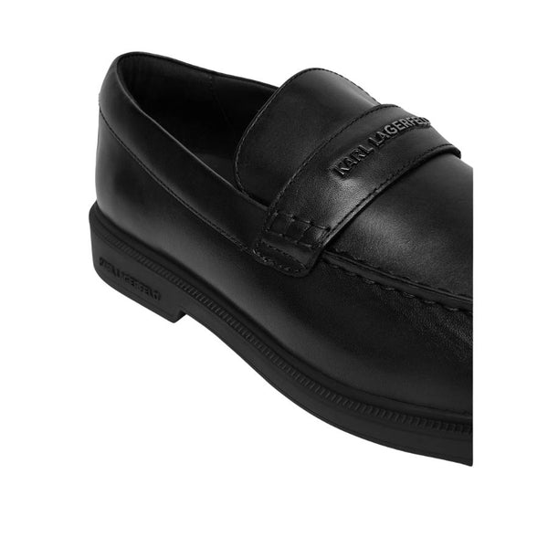 Karl Lagerfeld Leather Penny Loafers