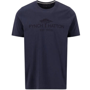Fynch Hatton Logo Print T-Shirt