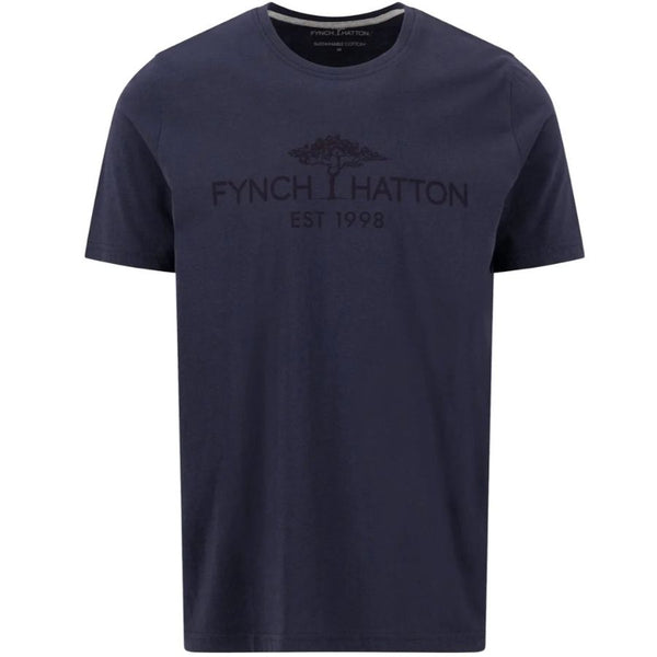 Fynch Hatton Logo Print T-Shirt