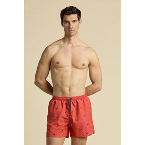 Aeronautica Militare All-over aircraft print Swim short