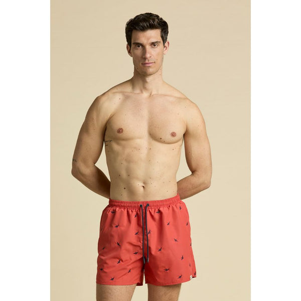 Aeronautica Militare All-over aircraft print Swim short