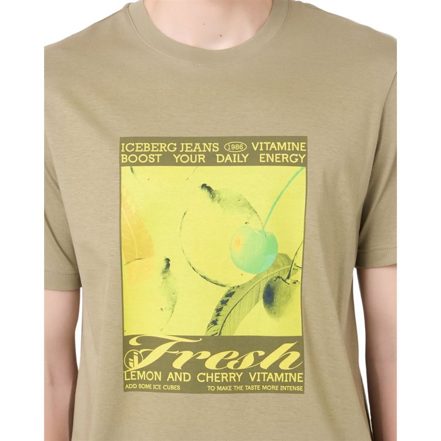 Iceberg Jeans graphic vitamin t-shirt