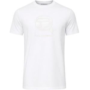 Karl Lagerfeld Embossed Logo T-shirt