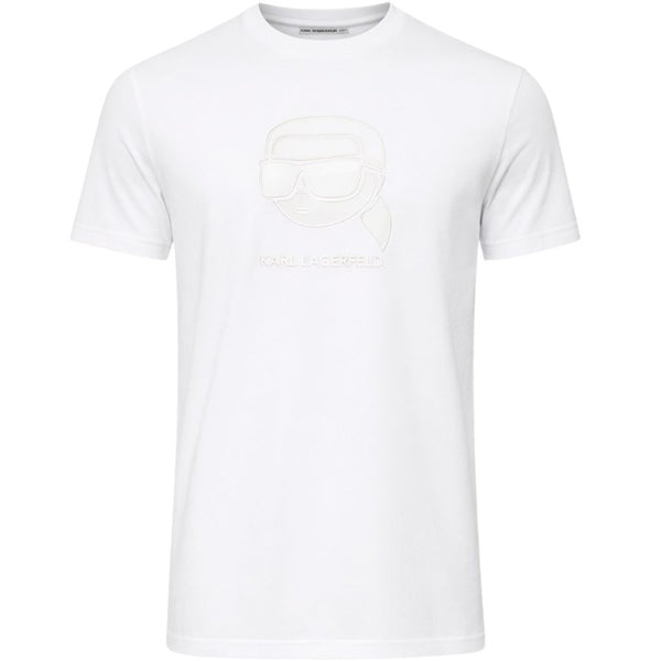 Karl Lagerfeld Embossed Logo T-shirt