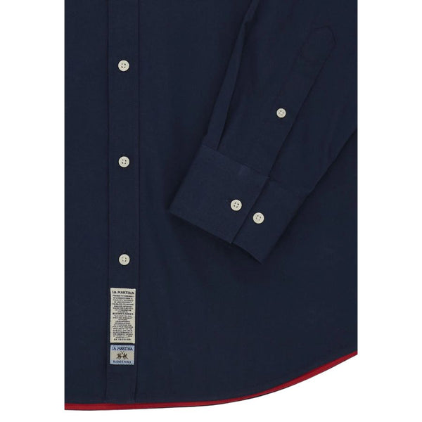 La Martina poplin shirt Italia Edition