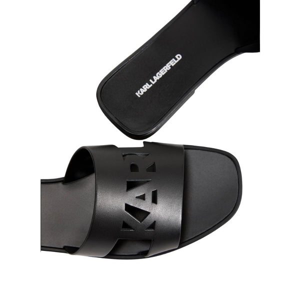 Karl Lagerfeld Cut-Out Slide
