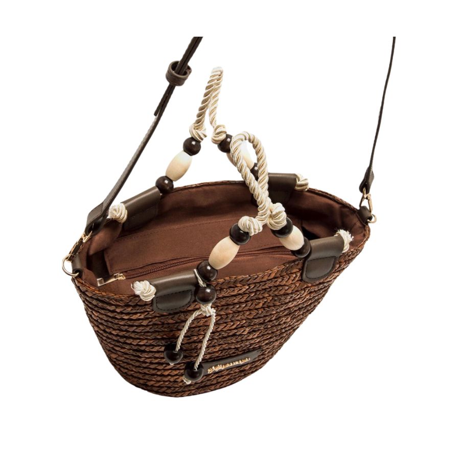 Mariamare Woven Straw Tote Bag