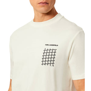 Karl Lagerfeld Tonal Logo Pocket T-Shirt