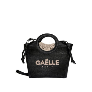Gaëlle Paris woven tote bag with round handle