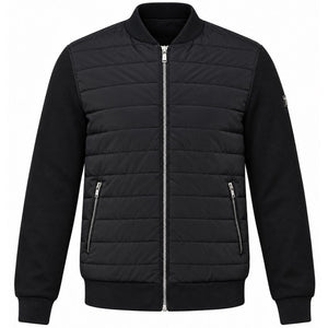Karl Lagerfeld Hybrid Quilted Bomber Jacket