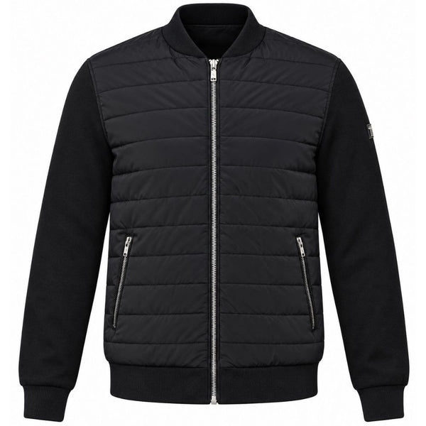 Karl Lagerfeld Hybrid Quilted Bomber Jacket