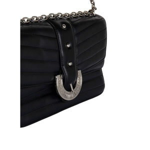 Gaëlle Paris quilted crossbody bag with chain strap