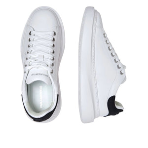 Karl Lagerfeld Leather Platform Sneakers