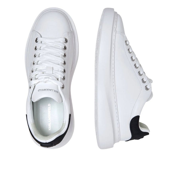 Karl Lagerfeld Leather Platform Sneakers