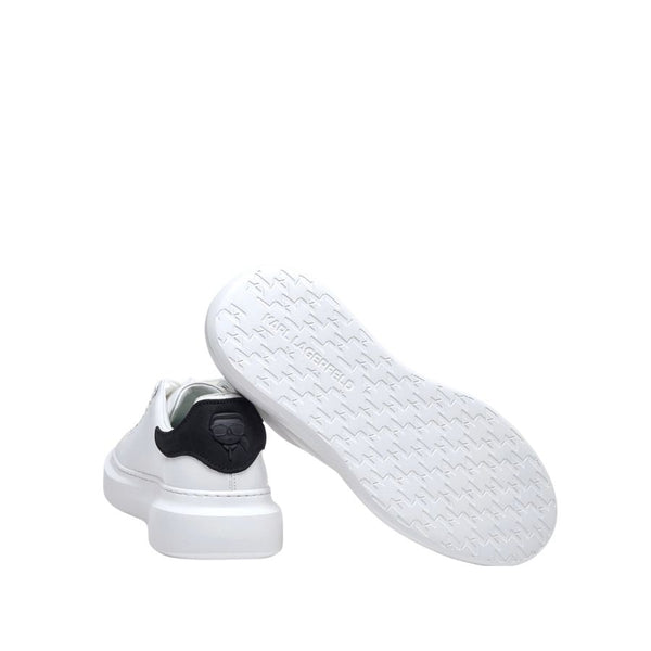 Karl Lagerfeld Leather Platform Sneakers