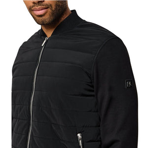 Karl Lagerfeld Hybrid Quilted Bomber Jacket