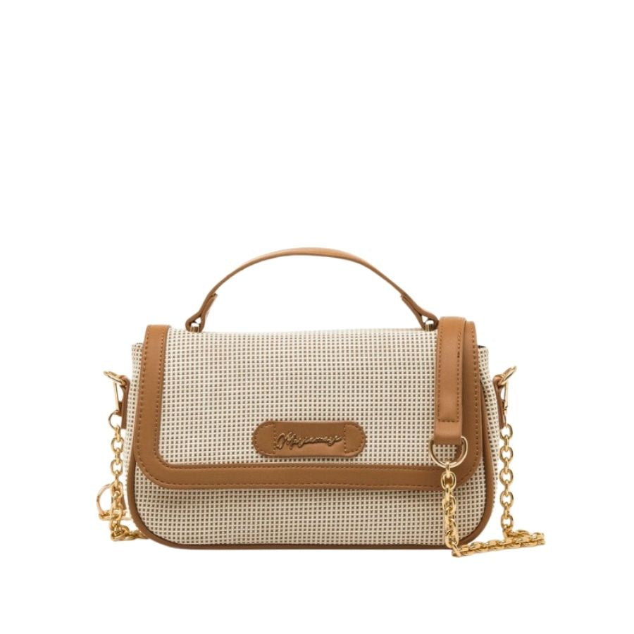 Mariamare  Textured Flap Bag