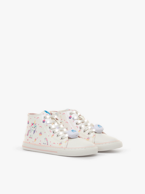 MTNG Kids' Light-Up High-Top Sneakers