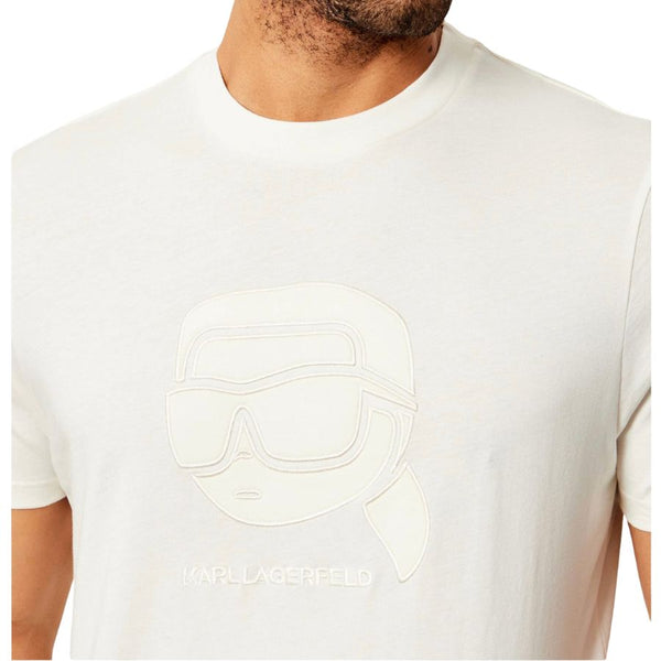 Karl Lagerfeld Embossed Logo T-shirt